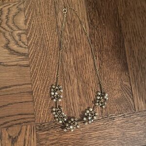 LOFT Gold Floral Necklace